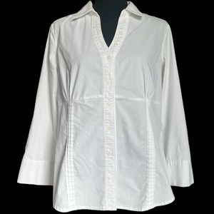 Signature by Larry Levine white dress shirt